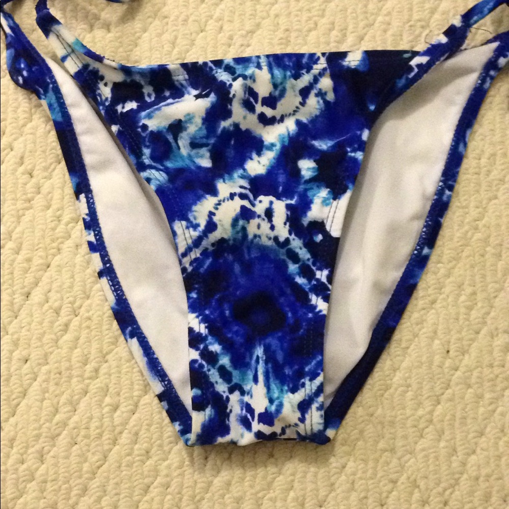 Tie dye bikini bottoms